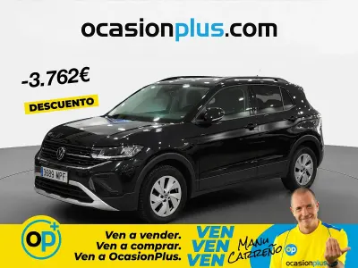 Usado VW T-Cross Life 116 CV (85 kW) 2024 Negro SUV