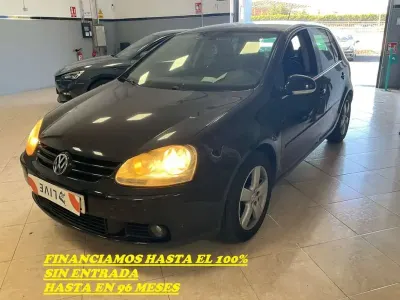 Usado VW Golf V Sportline 102 CV (75 kW) 2007 Negro Utilitario