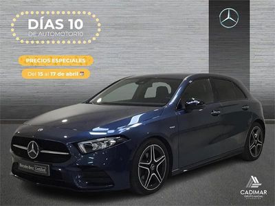 Usado Mercedes A200 AMG line 150 CV (110 kW) 2021 Blanco Berlina