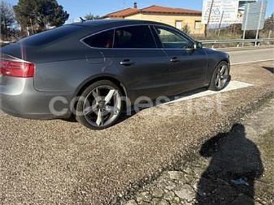 Usado Audi A5 Sportback 150 CV (110 kW) 2014 Gris / plata Utilitario