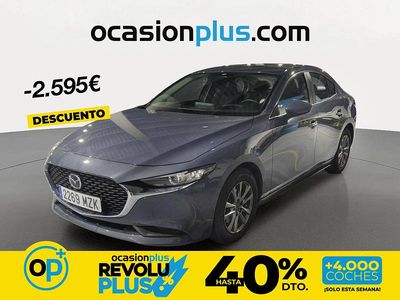 Usado Mazda 3 Prime-Line 140 CV (102 kW) 2025 Gris Berlina