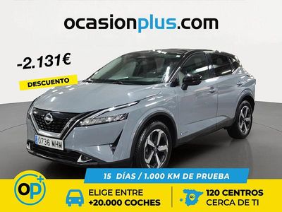 Usado Nissan Qashqai N-Connecta 190 CV (139 kW) 2023 Gris SUV