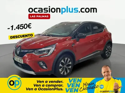 Usado Renault Captur Techno 90 CV (66 kW) 2023 Rojo SUV