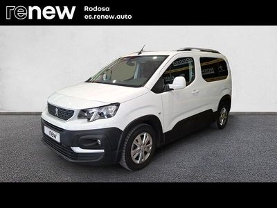 Usado Peugeot Rifter Access 100 CV (73 kW) 2019 Blanco Monovolumen