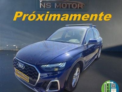 Usado Audi Q5 S-Line 163 CV (119 kW) 2021 Azul SUV