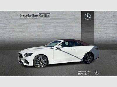 Blanco Usado 2022 Mercedes E220 Descapotable | 51.595 € (Caro)