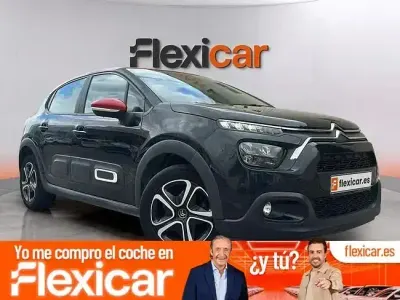Usado Citroën C3 Feel 83 CV (61 kW) 2022 Negro Utilitario