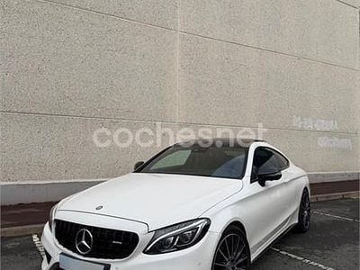 Usado Mercedes C300 AMG line 245 CV (180 kW) 2016 Blanco Coupe