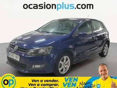 Usado VW Polo Advance 90 CV (66 kW) 2012 Azul Utilitario