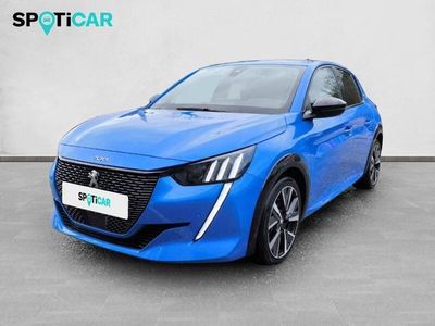 Usado Peugeot 208 GT-line 100 CV (73 kW) 2020 Azul Utilitario