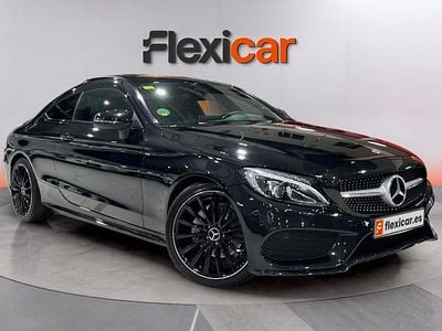 Usado Mercedes C220 170 CV (125 kW) 2017 Negro Coupe