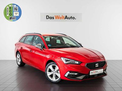 Usado Seat Leon ST FR 150 CV (110 kW) 2024 Rojo Familiar