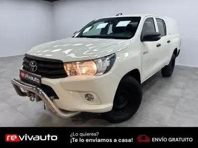 Usado Toyota HiLux 150 CV (110 kW) 2020 Blanco Pickup/Camioneta