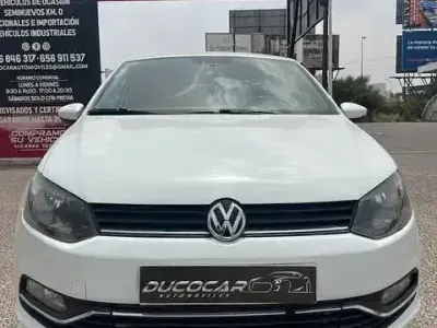 Usado VW Polo Advance 75 CV (55 kW) 2016 Blanco Utilitario