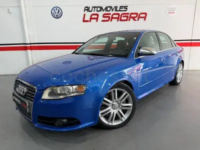 Usado Audi S4 344 CV (253 kW) 2007 Azul Berlina