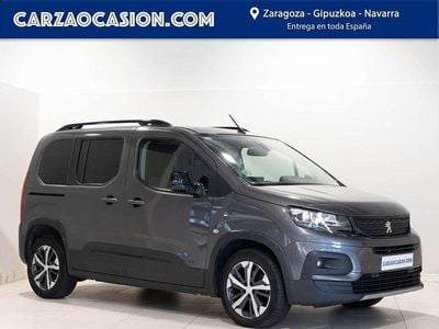 Usado Peugeot Rifter GT-line 131 CV (96 kW) 2020 Gris Monovolumen