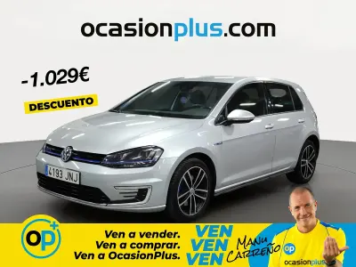 Usado VW Golf VII GTE 204 CV (150 kW) 2016 Gris Utilitario