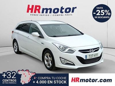 Usado Hyundai i40 136 CV (100 kW) 2013 Blanco Berlina