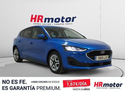 Usado Ford Focus Trend 120 CV (88 kW) 2022 Azul Berlina