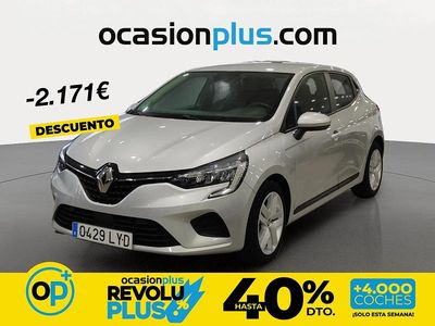 Usado Renault Clio V Intens 90 CV (66 kW) 2022 Gris Berlina