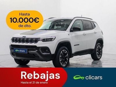 Blanco Usado 2024 Jeep Compass Trailhawk SUV | 27.990 € (Precio justo)