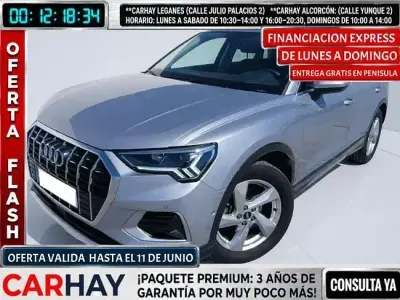 Usado Audi Q3 Advanced Plus 150 CV (110 kW) 2021 Gris / plata SUV