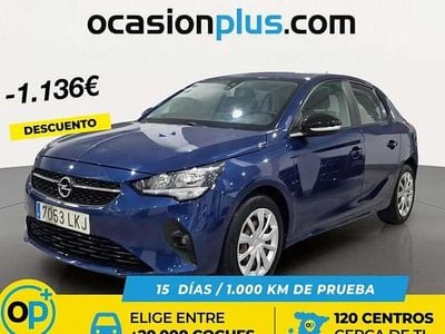 Usado Opel Corsa Edition 102 HP (75 kW) 2020 Azul Citadino
