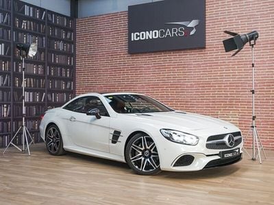 Blanco Usado 2017 Mercedes SL500 Descapotable | 65.900 €