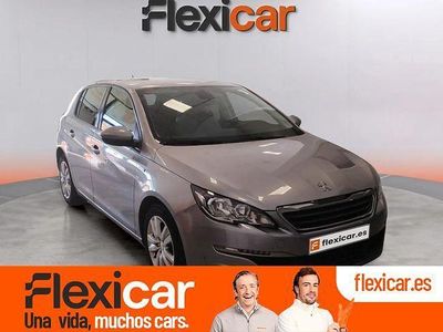 Usado Peugeot 308 Access 100 CV (73 kW) 2017 Gris Berlina