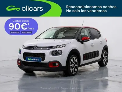 Usado Citroën C3 Shine 99 CV (72 kW) 2018 Blanco Utilitario