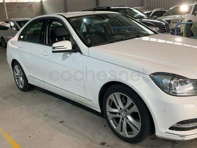 Usado Mercedes C350 Avantgarde 265 CV (194 kW) 2012 Blanco Berlina