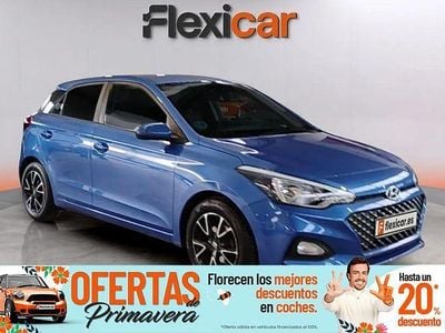 Usado Hyundai i20 75 CV (55 kW) 2019 Azul Utilitario