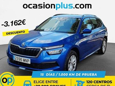 Usado Skoda Kamiq Ambition 110 CV (80 kW) 2024 Azul SUV