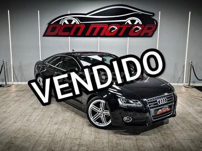 Usado Audi A5 170 CV (125 kW) 2009 Negro Coupe