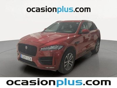 Rojo Usado 2019 Jaguar F-Pace R-Sport SUV | 25.900 € (Precio justo)