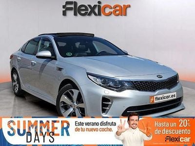 Usado Kia Optima GT-Line 141 CV (103 kW) 2017 Gris / plata Berlina