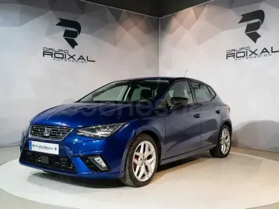 Usado Seat Ibiza FR 115 CV (84 kW) 2017 Azul Berlina