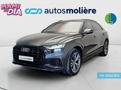 Begagnad Audi Q8 S-Line 340 HK (250 kW) 2021 Grå SUV