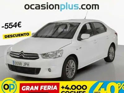 Usado Citroën C-Elysee I Exclusive 99 CV (72 kW) 2016 Blanco Berlina