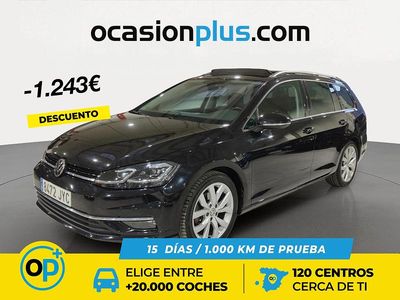 Usado VW Golf VII Sportline 150 CV (110 kW) 2017 Negro Familiar
