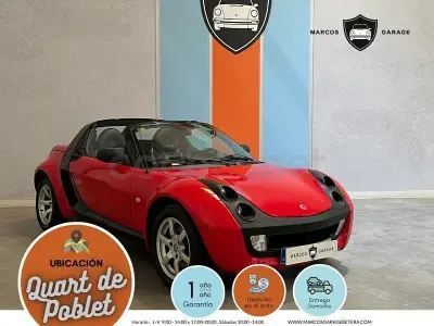 Usado Smart Roadster 82 CV (60 kW) 2004 Rojo Descapotable