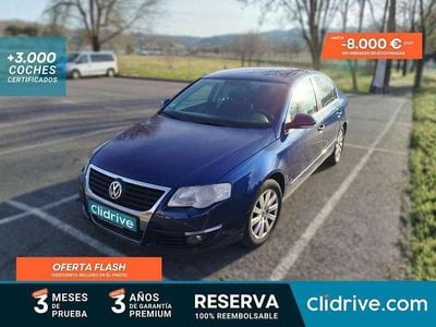 Azul Usado 2008 VW Passat Highline Berlina | 4990 € (Precio justo)