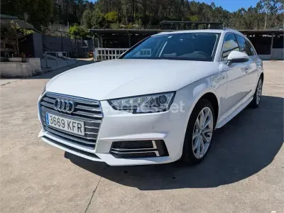 Usado Audi A4 190 CV (139 kW) 2018 Blanco Familiar
