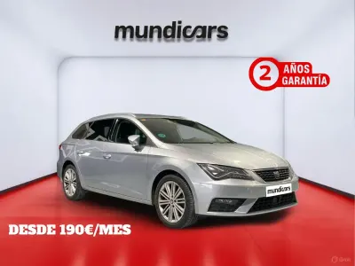 Usado Seat Leon ST XCELLENCE 2019 Plateado Familiar