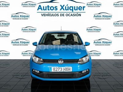 Usado VW Polo Advance 90 CV (66 kW) 2014 Azul Berlina