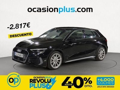 Usado Audi Q3 S-Line 150 CV (110 kW) 2023 Negro SUV