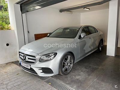 Usado Mercedes E220 194 CV (142 kW) 2018 Gris / plata Berlina