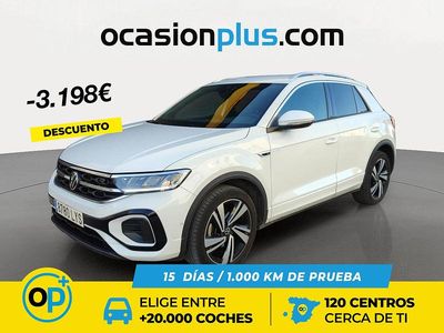 Usado VW T-Roc R-line 150 CV (110 kW) 2022 Blanco SUV