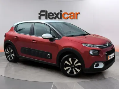 Usado Citroën C3 Feel 68 CV (50 kW) 2017 Rojo Berlina