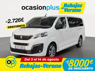 Usado Peugeot Traveller Allure 177 CV (130 kW) 2022 Blanco Monovolumen